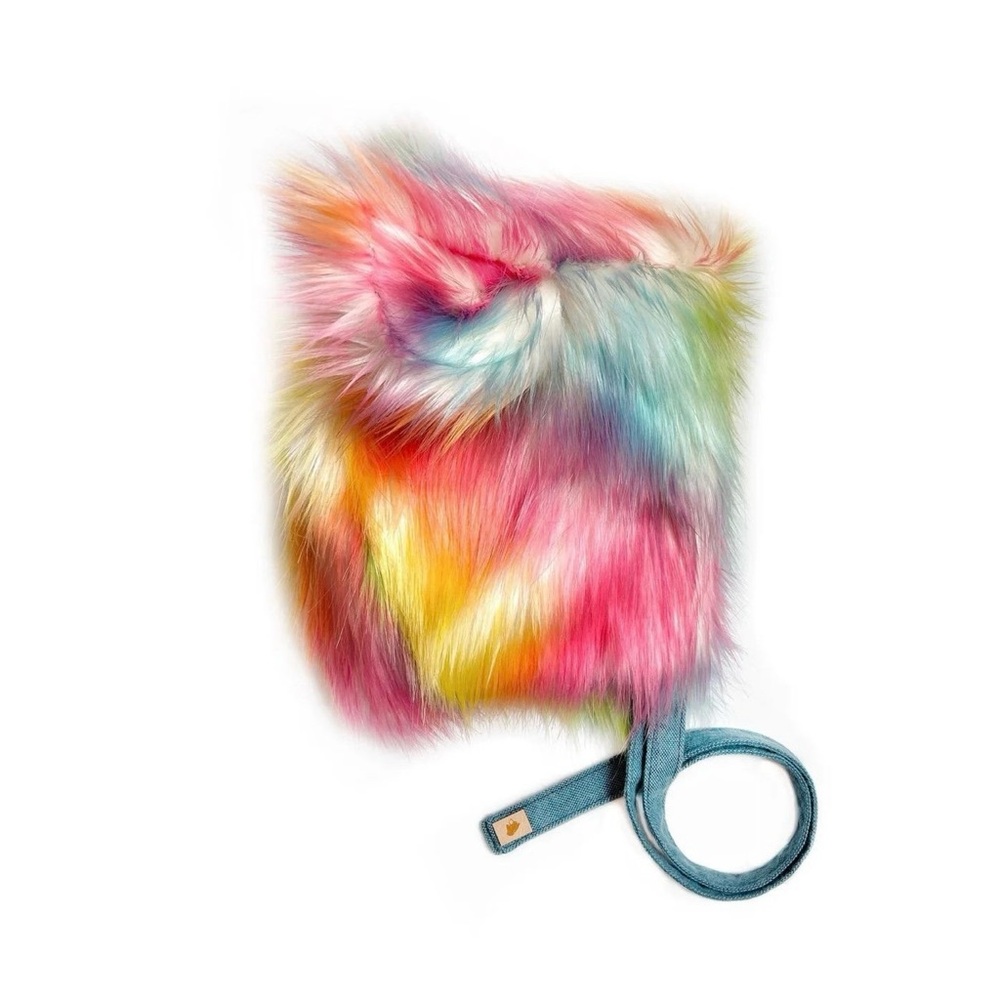 Native Fable Rainbow Wolf Bonnet Size 18/24 Months